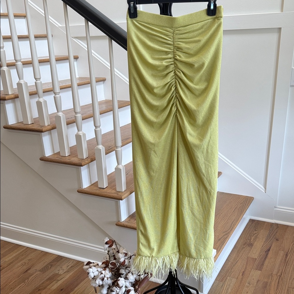 SAYLOR Pear Midi Skirt with Fringe

Alida Midi Skirt in Pear
SAYLOR
Color: Pear